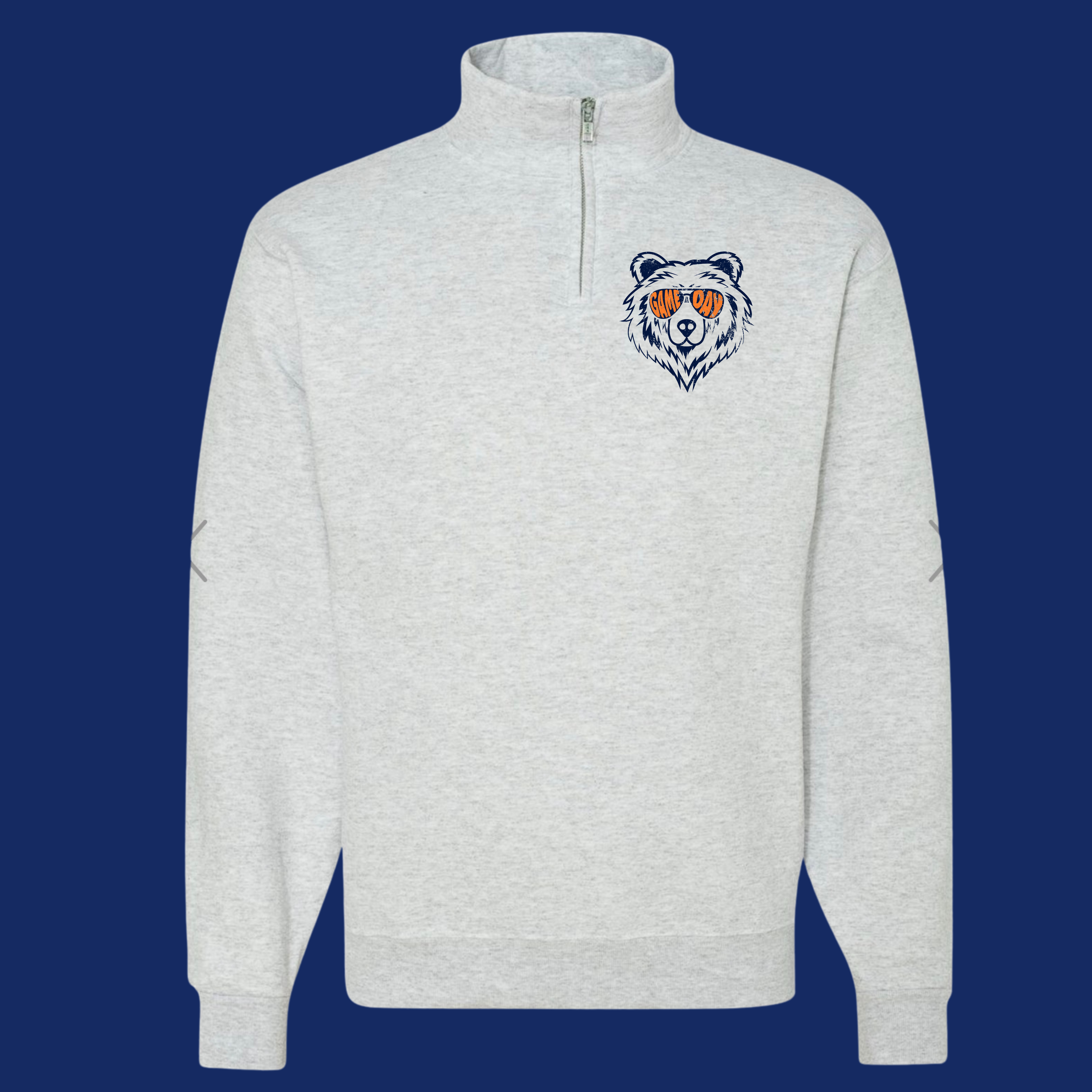 Sundays Are Better In Chicago Quarter Zip Sweater